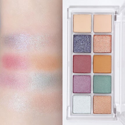 ファーストバードアイシャドウパレット/CLARUM/アイシャドウパレットを使ったクチコミ(4枚目)