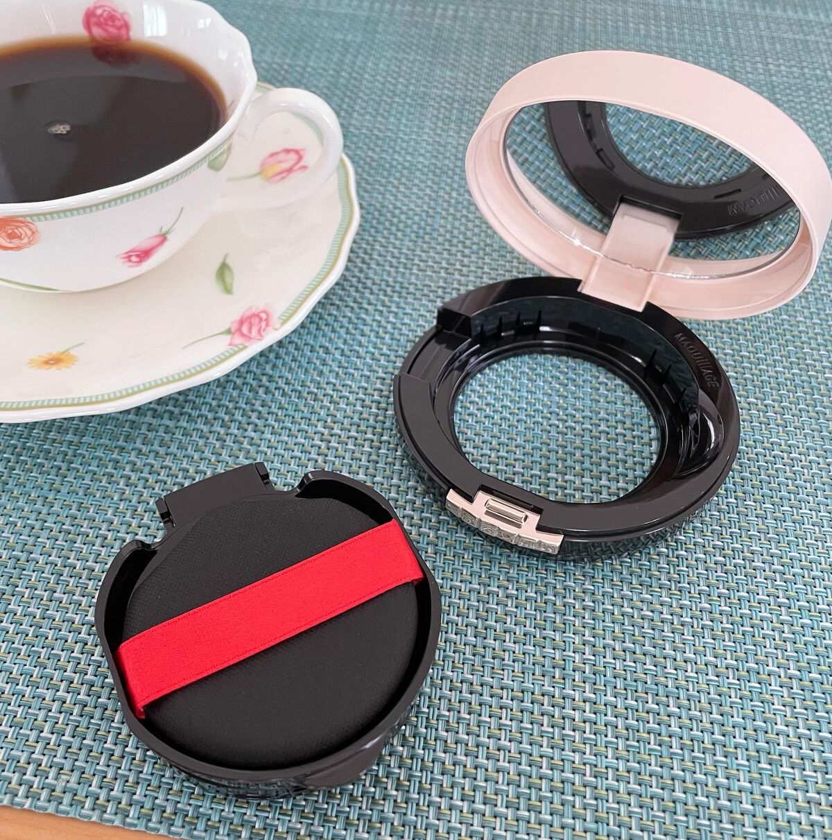 ドラマティッククッションジェリー用ケース/マキアージュ/メイクアップを使ったクチコミ（3枚目）