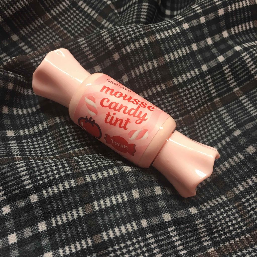ムース キャンディー ティント/the SAEM/リップティントを使ったクチコミ（1枚目）