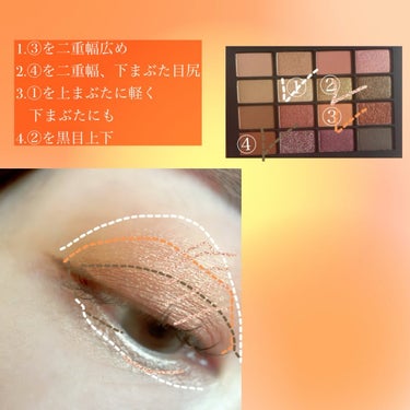 NARS サマーアンレイテッド アイシャドーパレットのクチコミ「🍊🧡
.
..
@narscosmeticsjapan 
#summerunrelatedey.....」（2枚目）