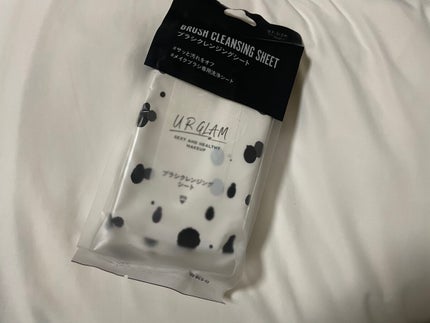 ブラシクレンジングシート/U R GLAM/その他を使ったクチコミ(1枚目)