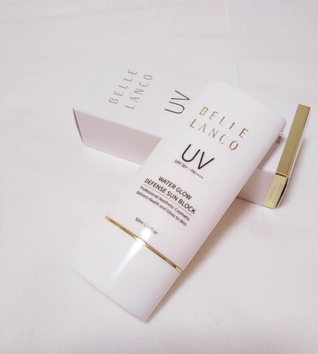 Water Glow Defense Sun Block/BELLE LANCO/化粧下地を使ったクチコミ(1枚目)
