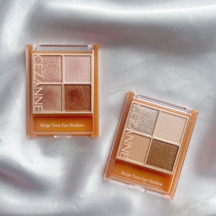 ベージュトーンアイシャドウ/CEZANNE/アイシャドウパレットを使ったクチコミ(2枚目)