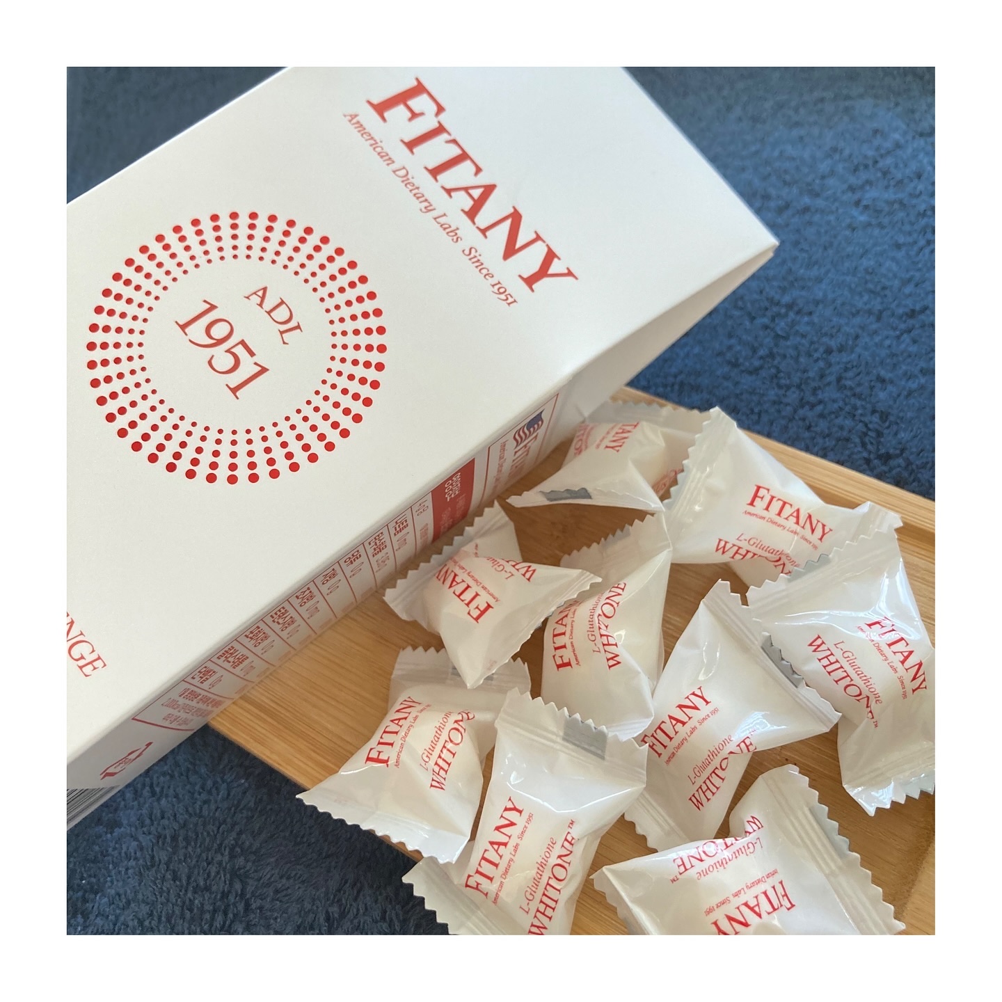 ホワイトーンプラスロゼンジ/FITANY/美容サプリメントを使ったクチコミ（1枚目）