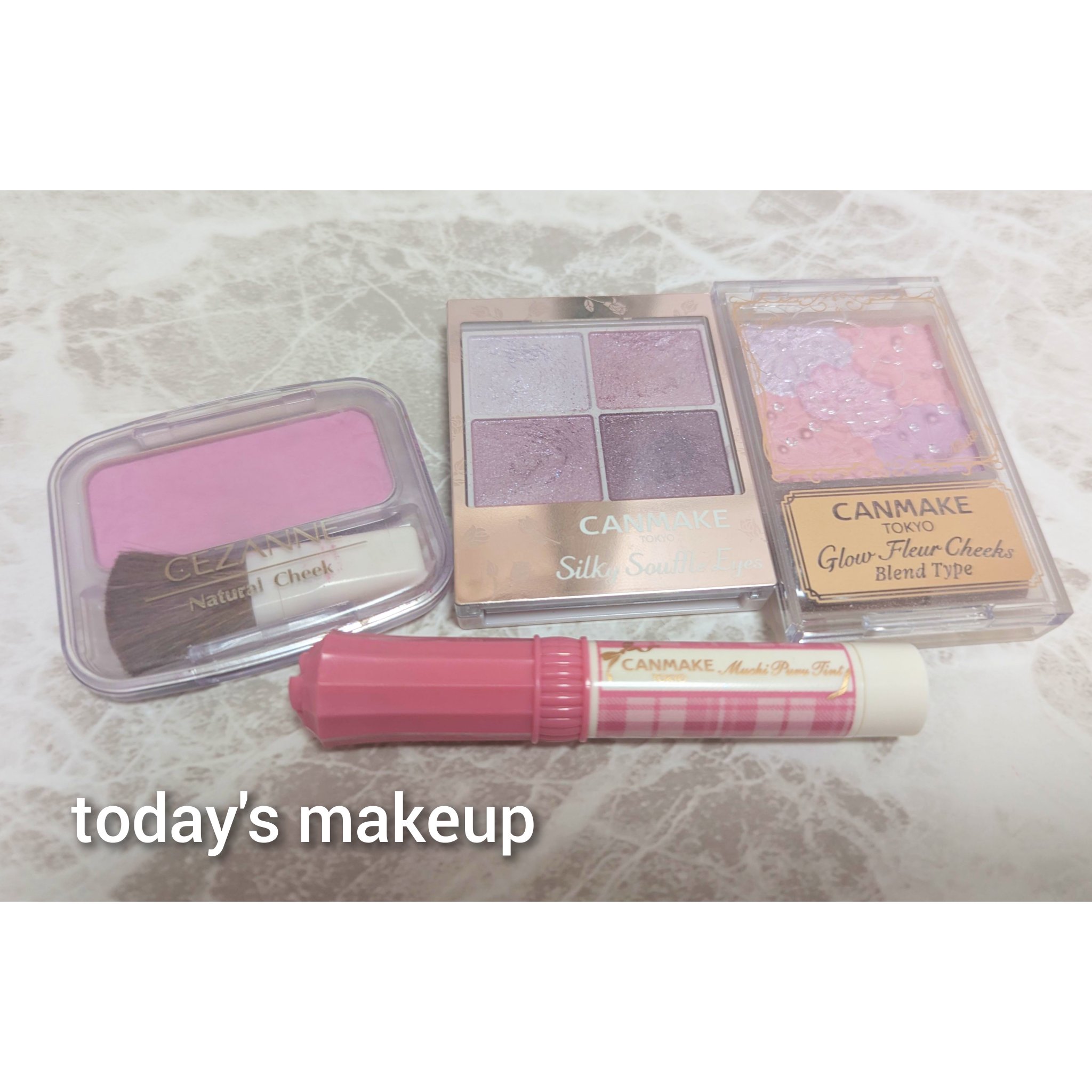 グロウフルールチークス（ブレンドタイプ）/キャンメイク/パウダーチークを使ったクチコミ（1枚目）