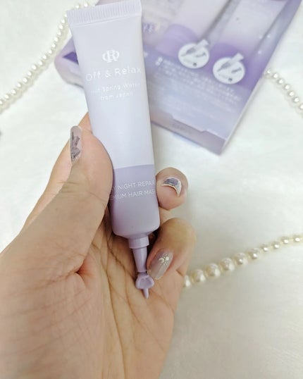 ORシルキーナイトリペアプレミアムマスク/Off&Relax/ヘアマスク・ヘアパックを使ったクチコミ(2枚目)