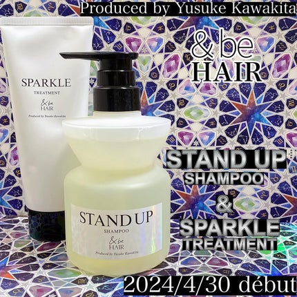 &be スパークルトリートメント/&be HAIR/洗い流すヘアトリートメントを使ったクチコミ(1枚目)