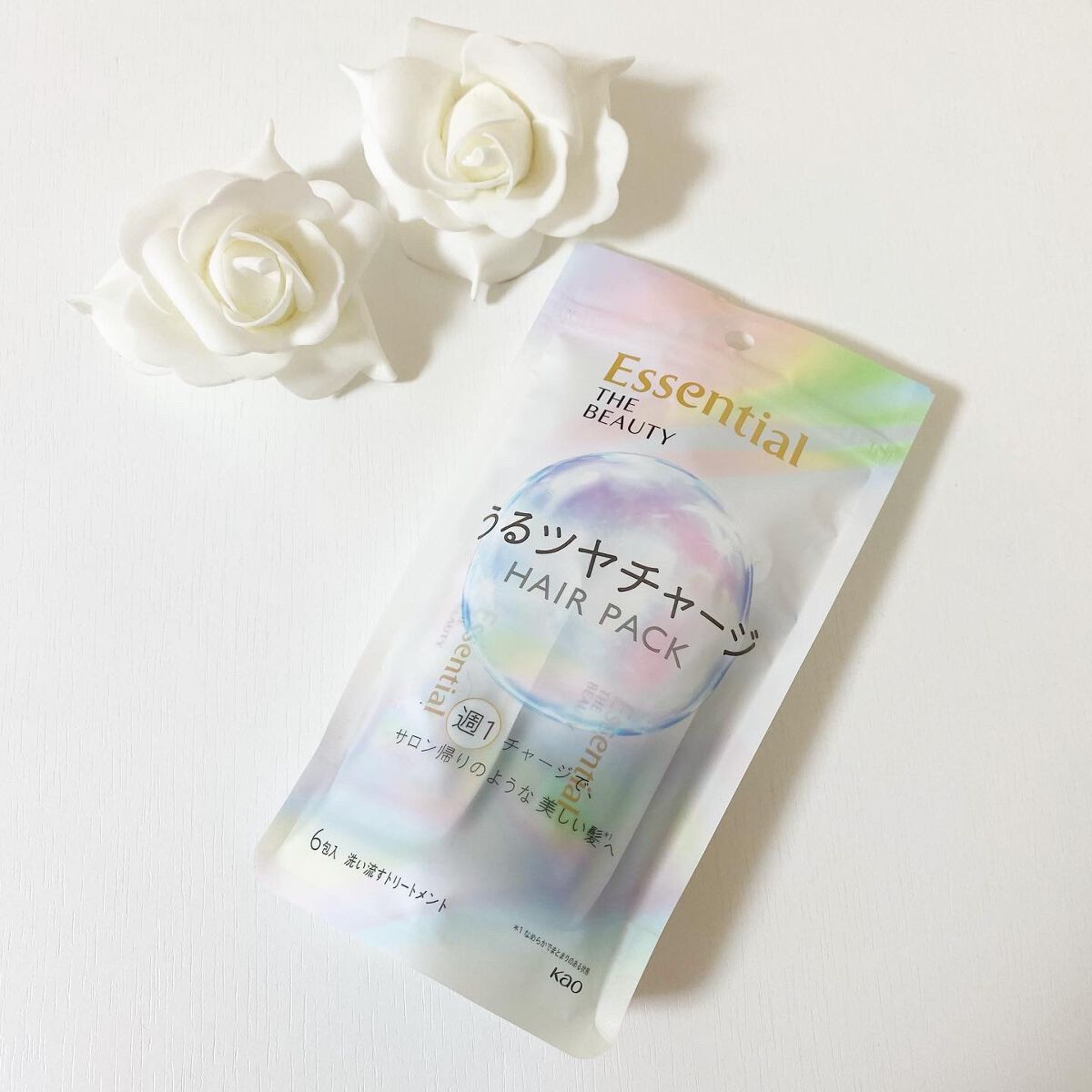 ザビューティ うるツヤチャージヘアパック/エッセンシャル/ヘアマスク・ヘアパックを使ったクチコミ（1枚目）