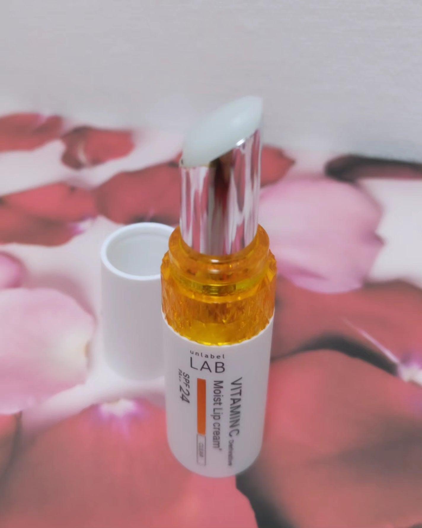 アンレーベル ラボ V モイスト UVリップクリーム/unlabel/リップクリームを使ったクチコミ(1枚目)