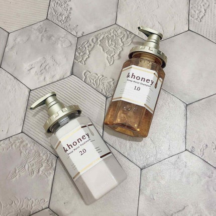 ディープモイスト シャンプー1.0/ヘアトリートメント2.0/&honey/市販シャンプーを使ったクチコミ(1枚目)