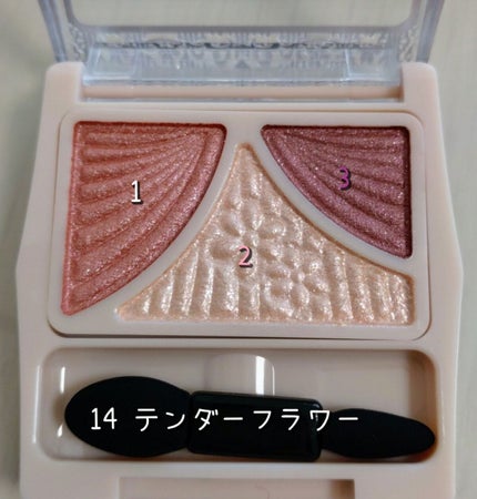 ジューシーピュアアイズ/キャンメイク/アイシャドウパレットを使ったクチコミ(5枚目)