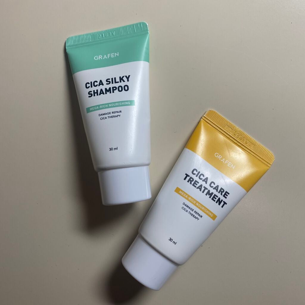 CICA CILKY SHAMPOO/GRAFEN /市販シャンプーを使ったクチコミ(1枚目)