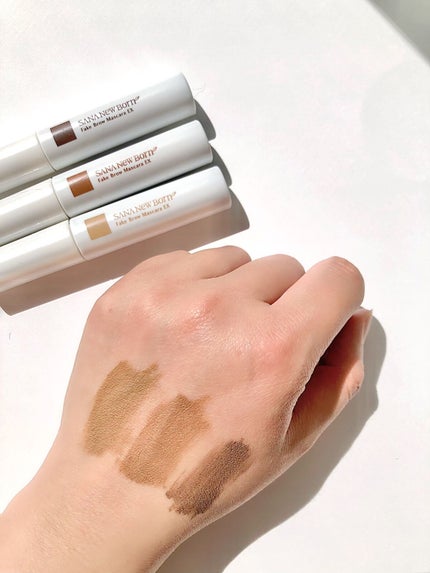 うなぎちゃんᙏ̤̫͚フォロバ1000 on LIPS 「エステ効果の眉マスカラ꒰サナニューボーンフェイクブロウマスカラ..」(1枚目)