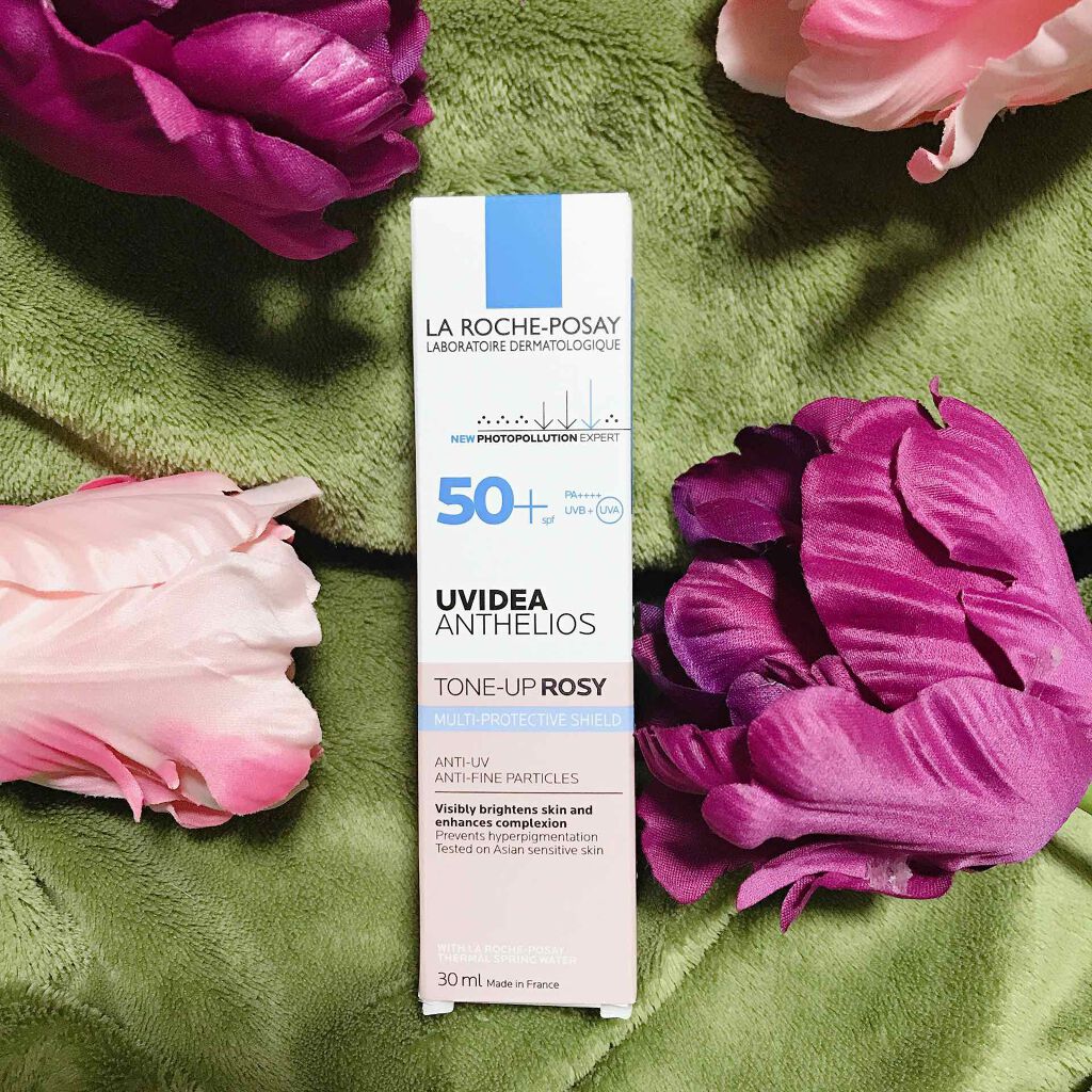 UVイデア XL プロテクショントーンアップ ローズ/ラ ロッシュ ポゼ/日焼け止めクリームを使ったクチコミ(2枚目)