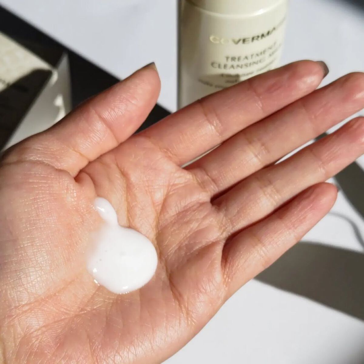 トリートメント クレンジング ミルク/COVERMARK/ミルククレンジングを使ったクチコミ（3枚目）