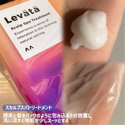 レバタ スカルプスパ シャンプー/トリートメント/Levätä/市販シャンプーを使ったクチコミ(4枚目)