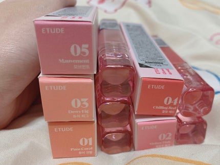 グロウ フィクシングティント/ETUDE/リップティントを使ったクチコミ(4枚目)