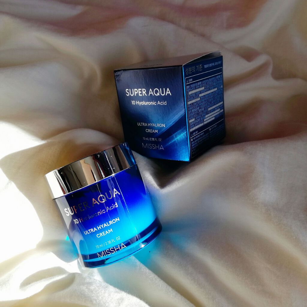 スーパーアクアウルトラヒアルロンクリーム/MISSHA/フェイスクリームを使ったクチコミ(1枚目)