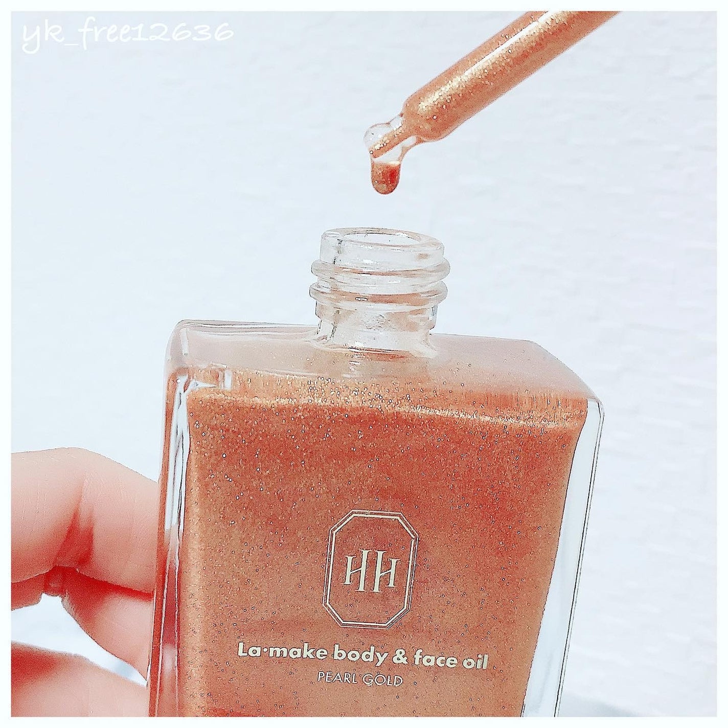 ラ・メイク ボディ&フェイスオイル/H×H/ボディオイルを使ったクチコミ(2枚目)