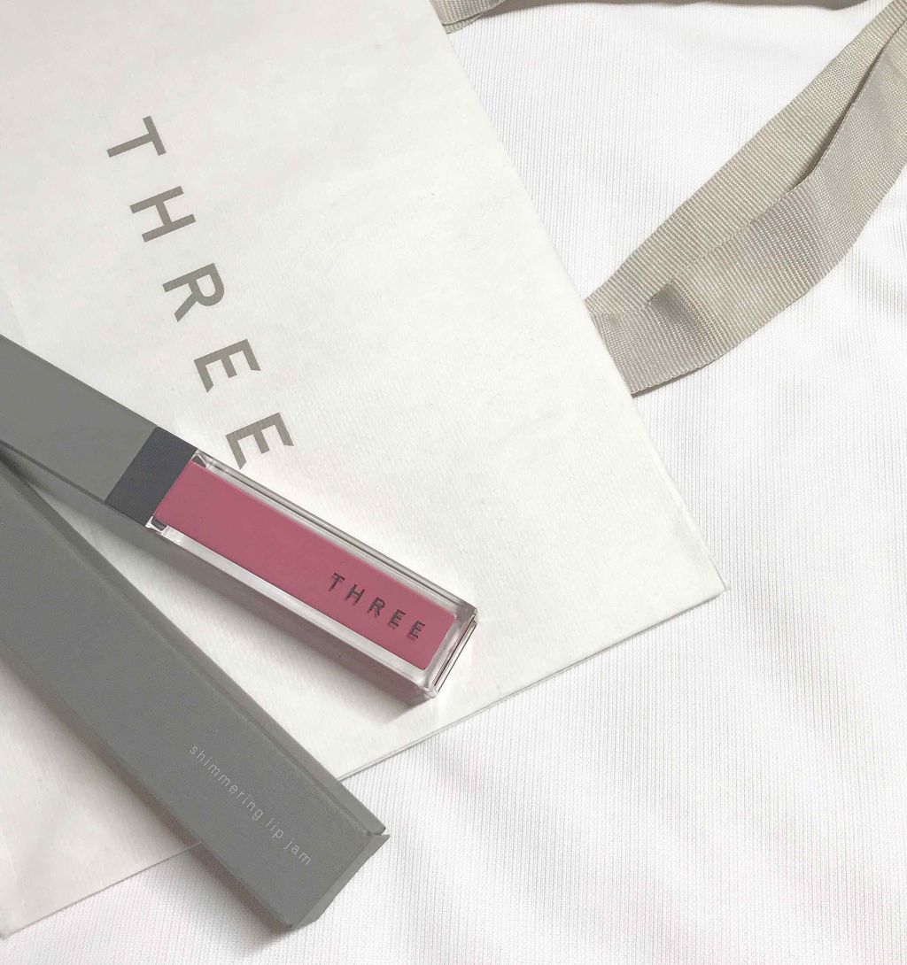 シマリング リップジャム/THREE/リップグロスを使ったクチコミ(1枚目)