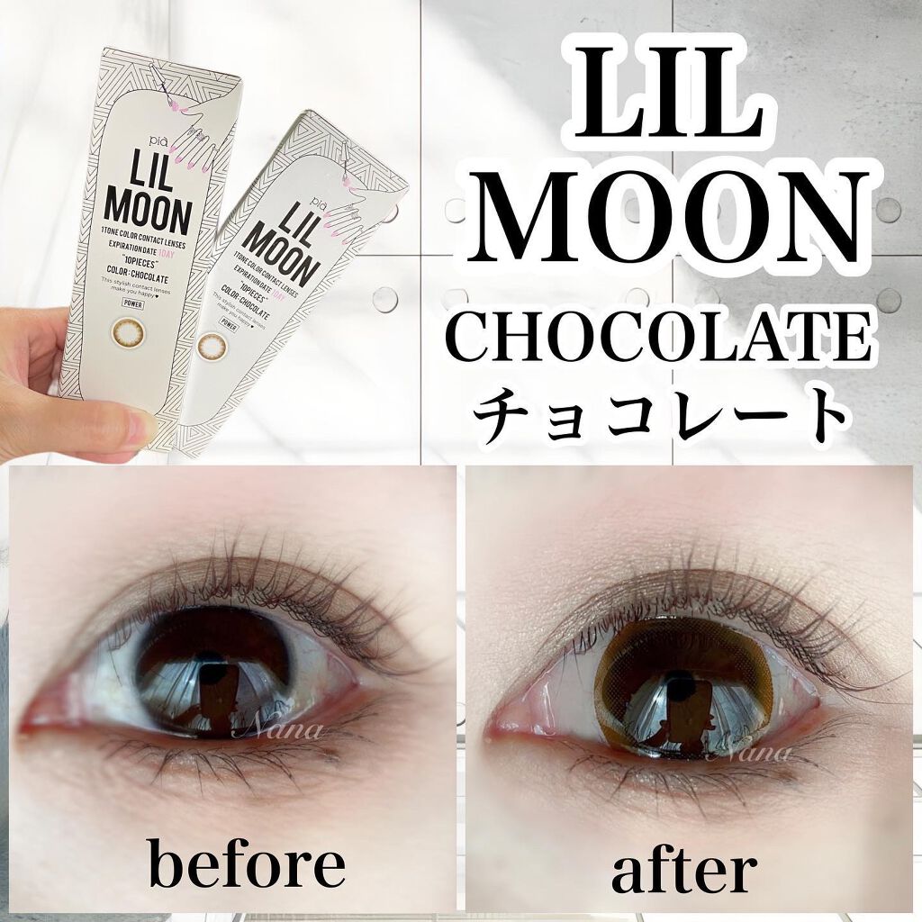 LIL MOON 1day/LILMOON/ワンデー(1DAY)カラコンを使ったクチコミ(1枚目)