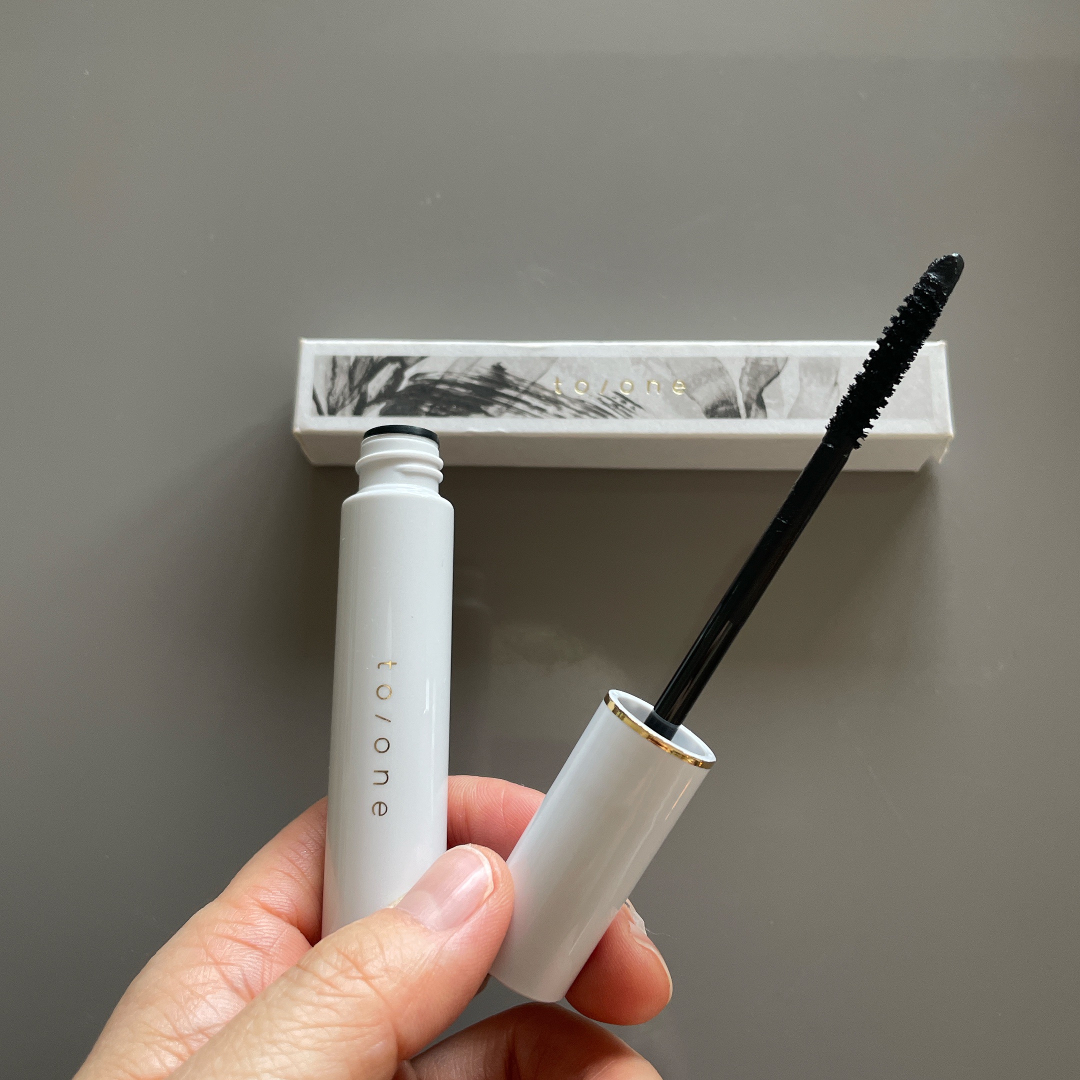 トーン ロング ラッシュ マスカラ 01/to/one/マスカラを使ったクチコミ（1枚目）