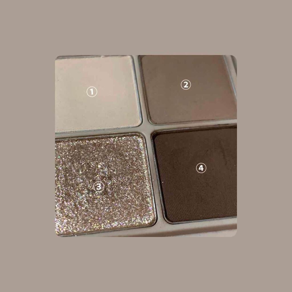 ベターザンアイズ ミュージックシリーズ/rom&nd/アイシャドウパレットを使ったクチコミ(2枚目)