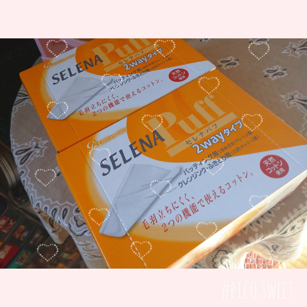 セレナパフ2WAYタイプ/コットン・ラボ/コットンを使ったクチコミ（1枚目）