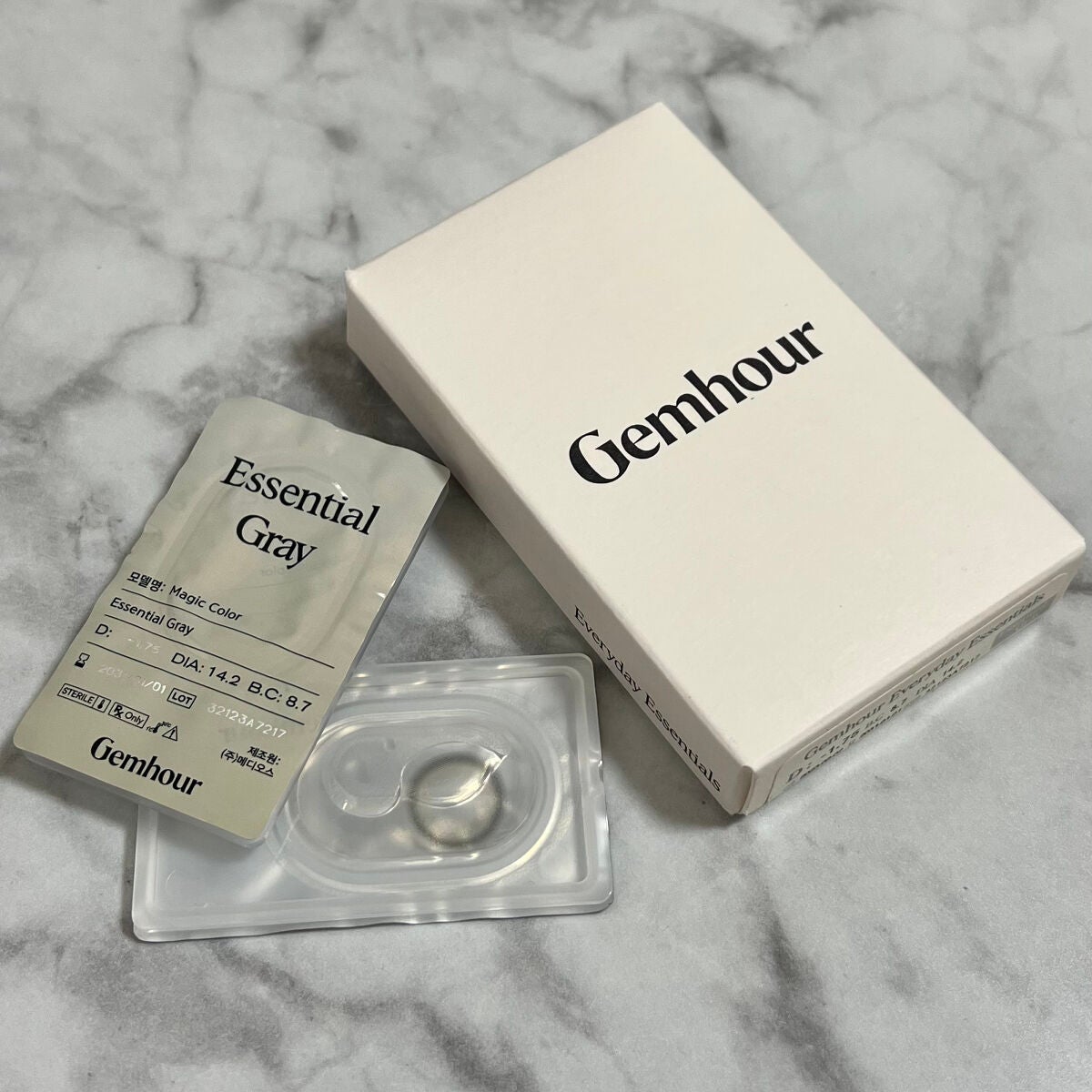 Essential/Gemhour lens/カラーコンタクトレンズを使ったクチコミ(8枚目)