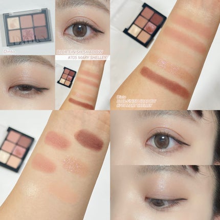 ニューデップスアイシャドウパレット/hince/アイシャドウパレットを使ったクチコミ(8枚目)