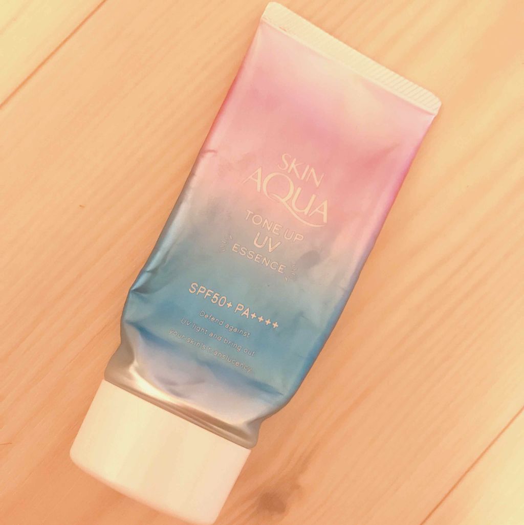 スキンアクア トーンアップUVエッセンス/スキンアクア/日焼け止めクリームを使ったクチコミ（1枚目）