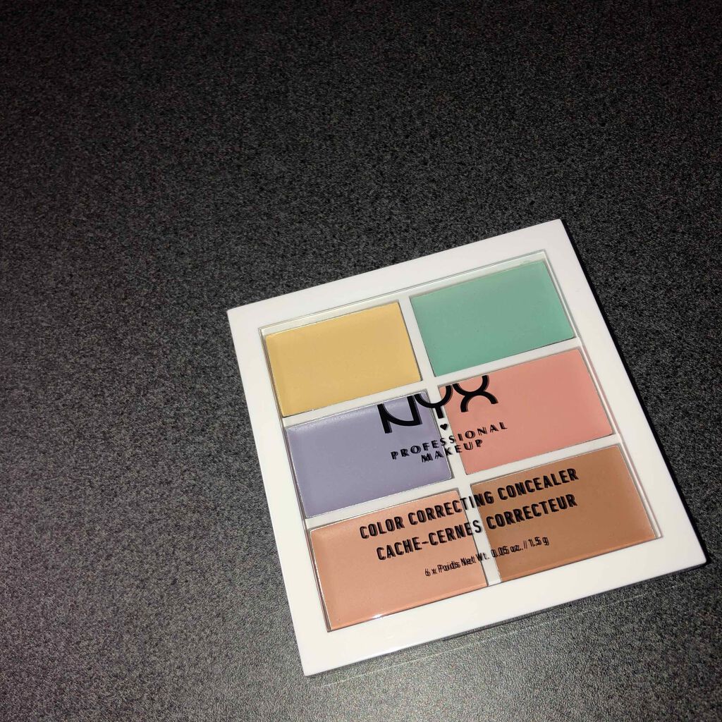 コンシール コレクト コントゥアー パレット/NYX Professional Makeup/パレットコンシーラーを使ったクチコミ(1枚目)