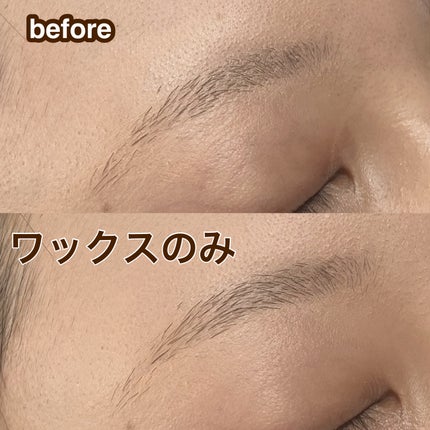 アイブロウワックス&パウダー/CEZANNE/アイブロウを使ったクチコミ(5枚目)