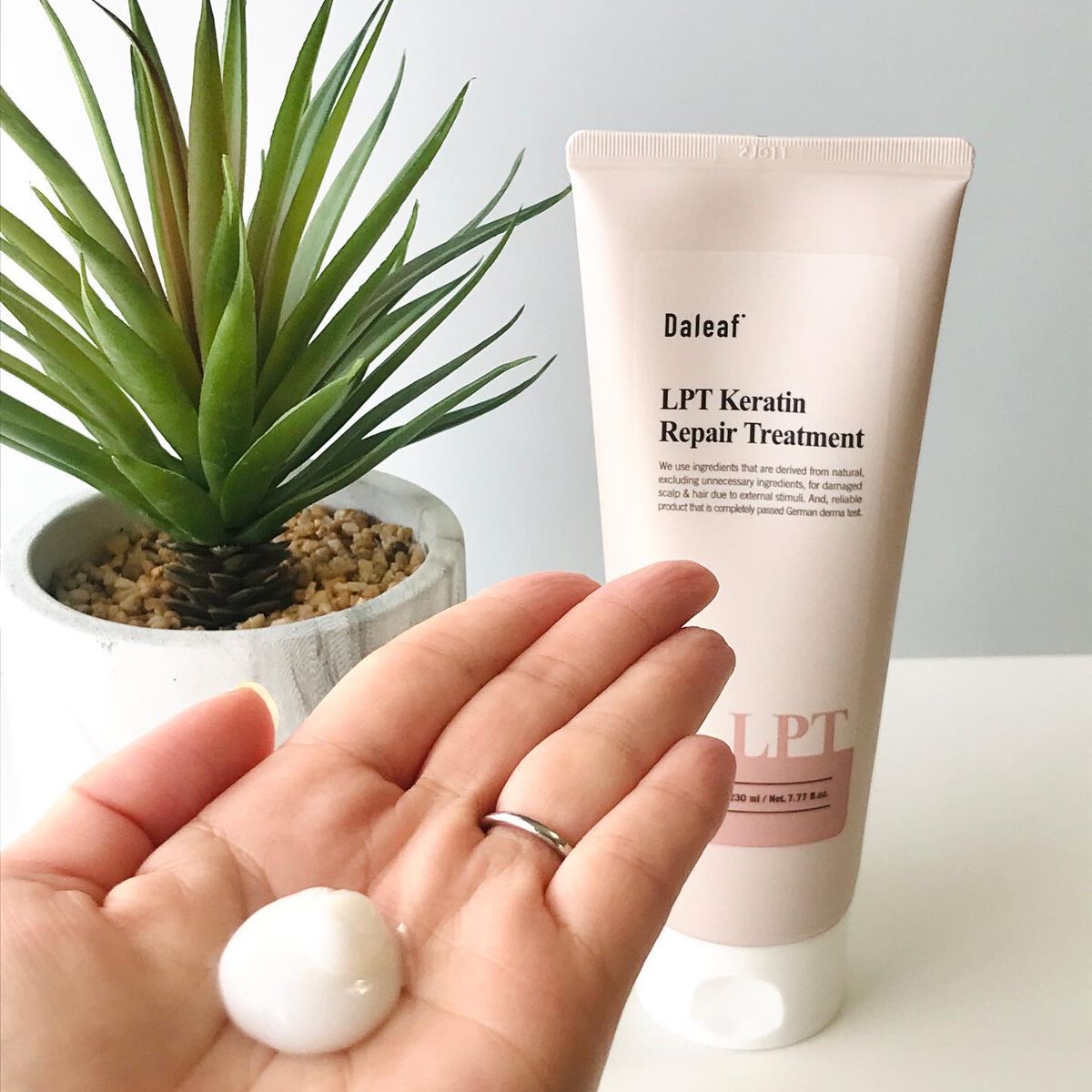 LPTケラチンリペアトリートメント/Daleaf/洗い流すヘアトリートメントを使ったクチコミ(5枚目)