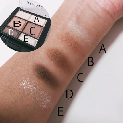 ワンダー スウィート アイシャドウ ソフトマット/リンメル ロンドン/アイシャドウパレットを使ったクチコミ(2枚目)