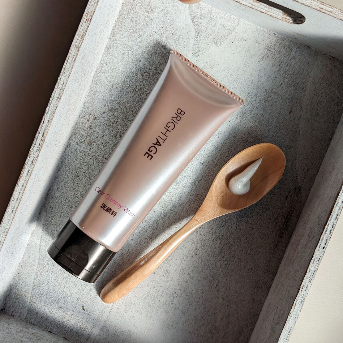 クリア クリーミーウォッシュ/BRIGHTAGE/洗顔フォームを使ったクチコミ（1枚目）