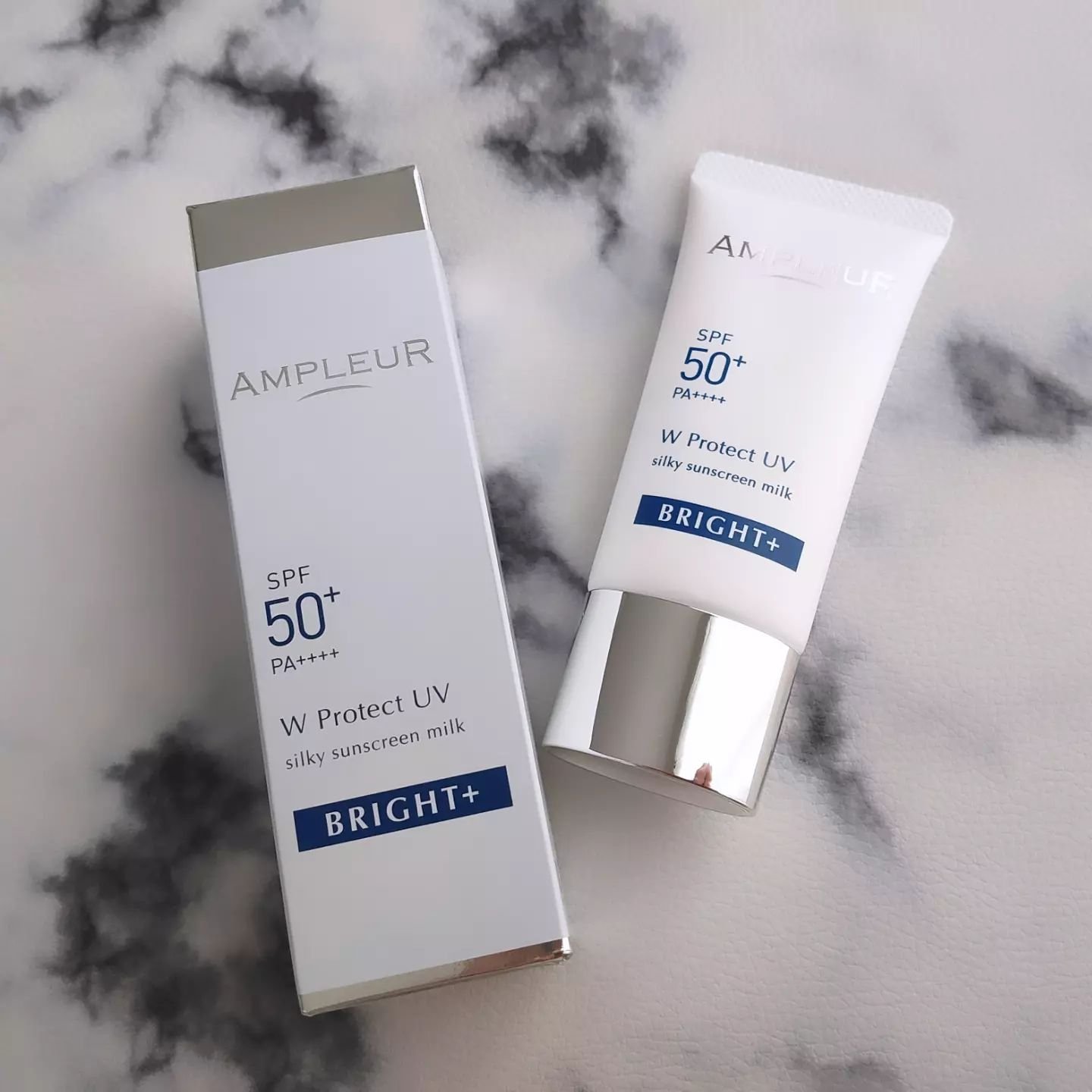 アンプルール WプロテクトUV ブライト＋/アンプルール/日焼け止めミルクを使ったクチコミ（1枚目）