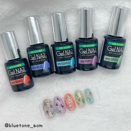 ジェルネイル(ライト対応)/セリア/ジェルネイルを使ったクチコミ(5枚目)