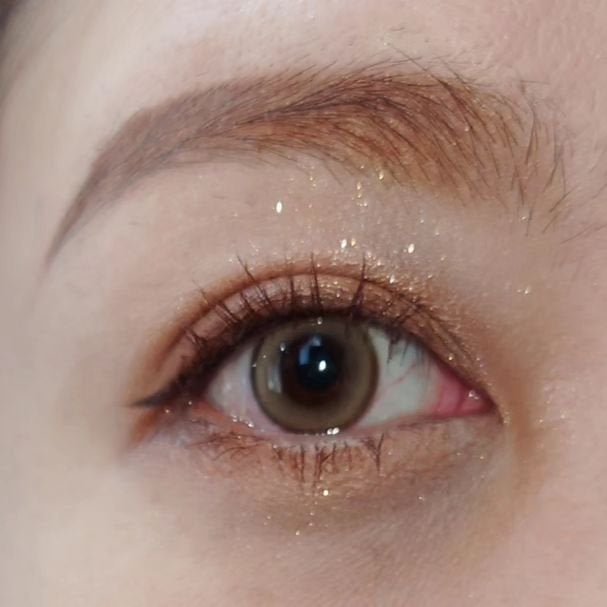 Sugar High Kristin / アッシュチョコ/Hapa kristin/カラーコンタクトレンズを使ったクチコミ(4枚目)