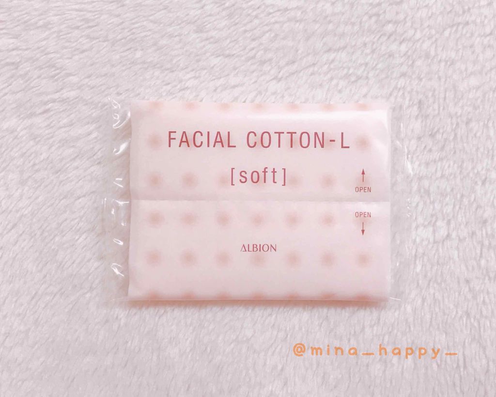 アルビオン フェイシャルコットンＬ（ソフト）/ALBION/コットンを使ったクチコミ（1枚目）