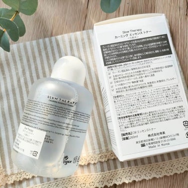 SLOWTHERAPY CM エッセンストナーのクチコミ「100%生ユーカリのみ使用
＼話題のヴィーガンコスメ🍀／

SLOW THERAPY
カーミ.....」（2枚目）