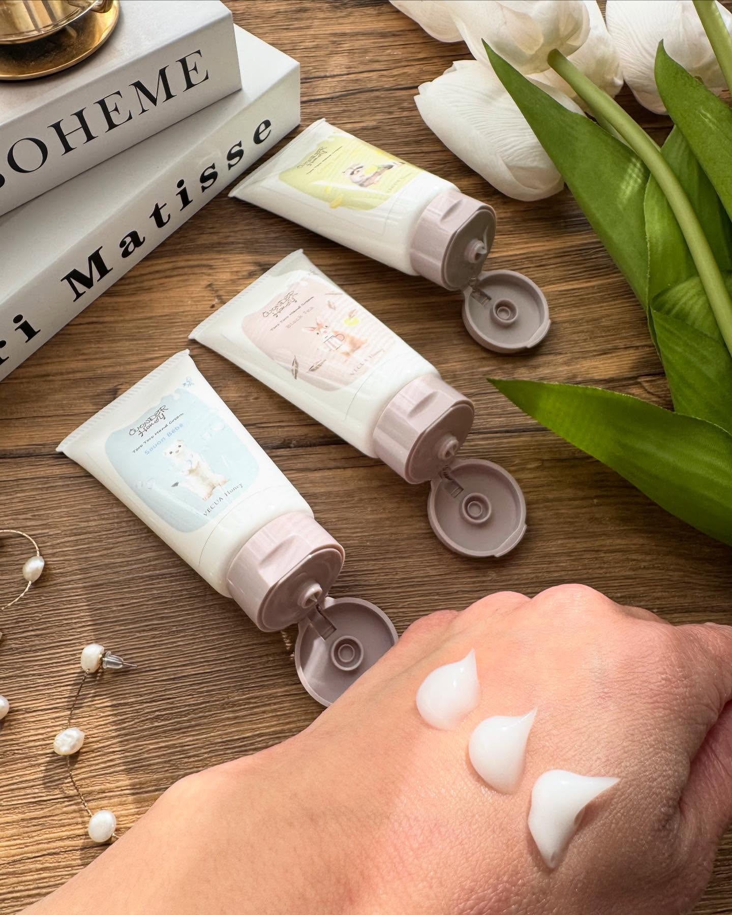 ワンダーハニー とろとろハンドクリーム ピュアキンモクセイ/VECUA Honey/ハンドクリームを使ったクチコミ（3枚目）