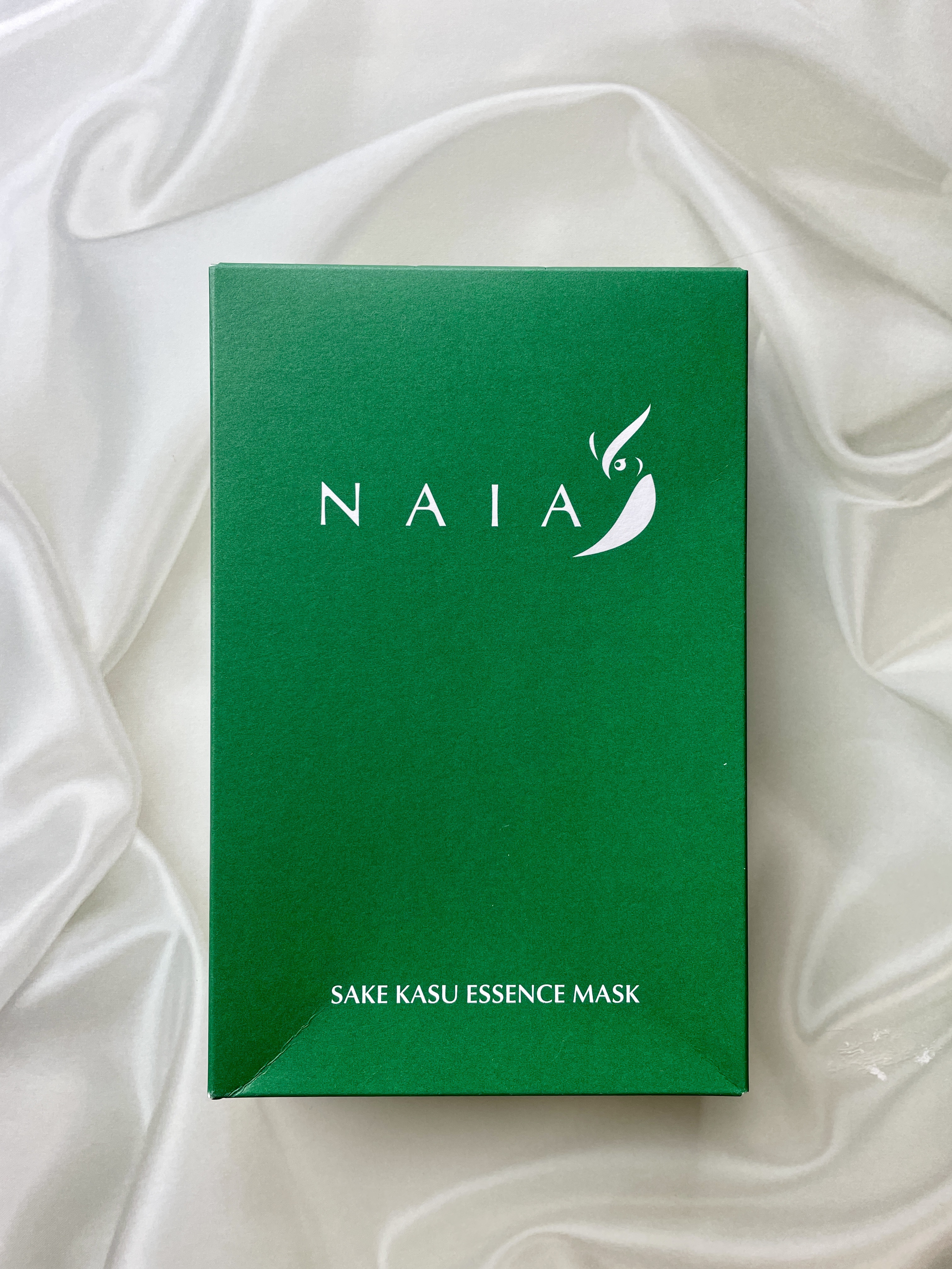 酒粕フェイスマスク 7枚入り（個包装）/NAIA/シートマスク・パックを使ったクチコミ（1枚目）