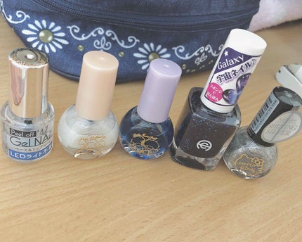 SHジェルネイル(ライト不要)/セリア/ジェルネイルを使ったクチコミ(2枚目)