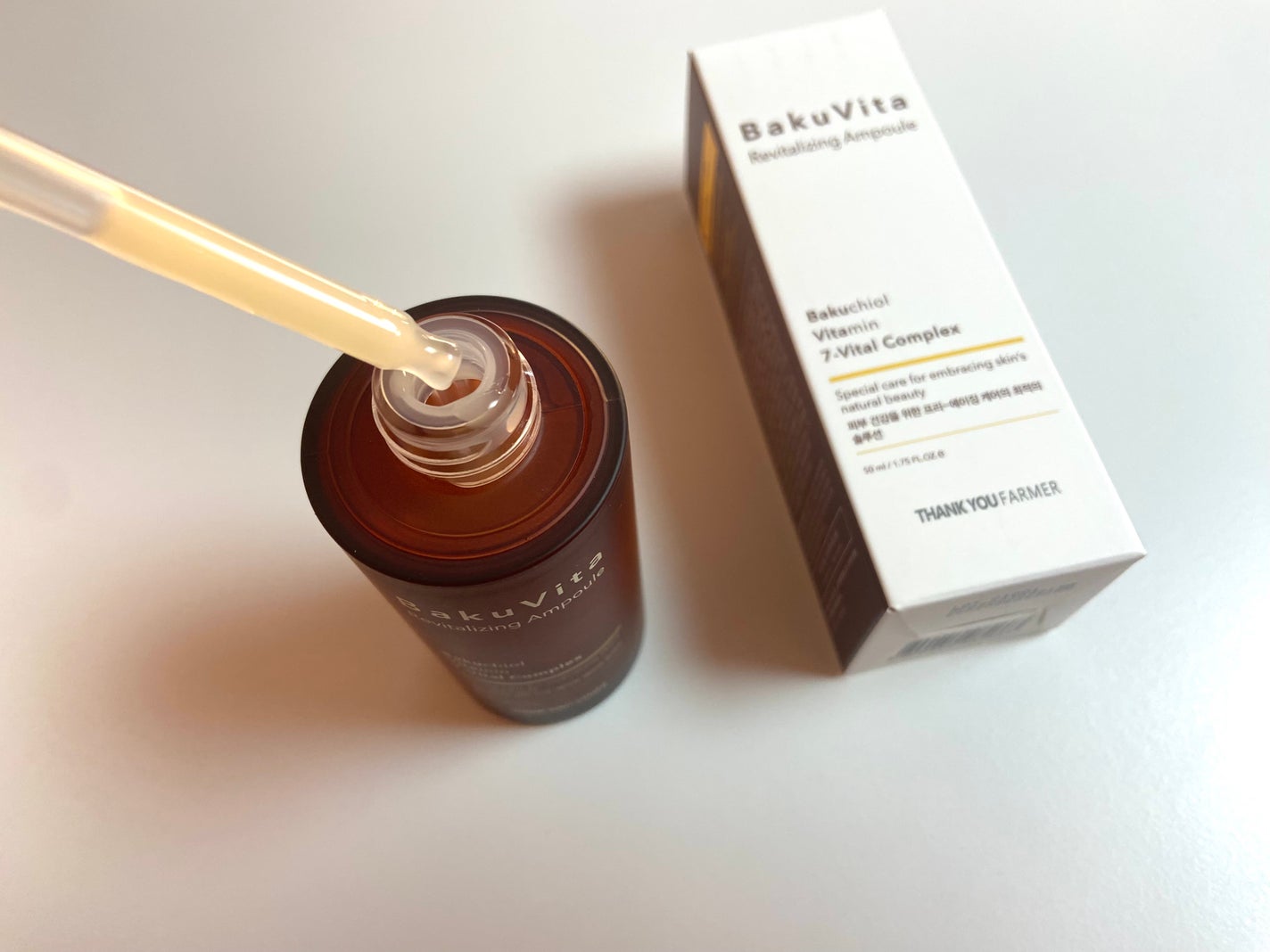 バクビタリバイタライジングアンプル/THANK YOU FARMER/美容液を使ったクチコミ(2枚目)