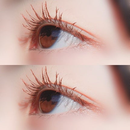 カラーマスカラ/sopo/マスカラを使ったクチコミ(4枚目)