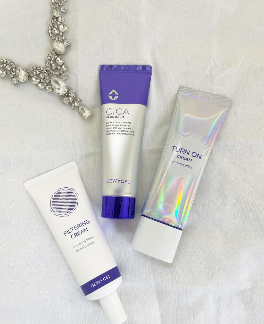 フィルタリングクリーム/DEWYCEL/日焼け止めクリームを使ったクチコミ（1枚目）