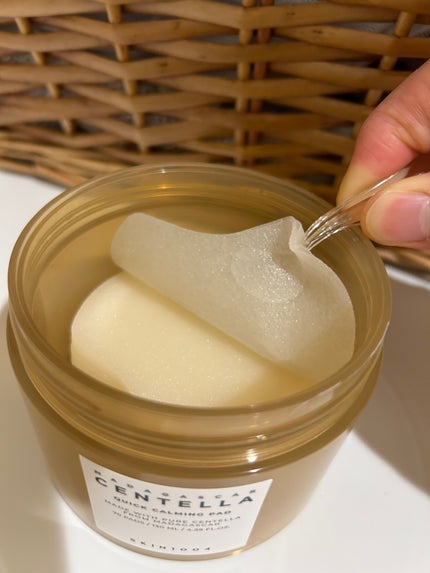 センテラ クイックカーミングパッド/SKIN1004/トナーパッドを使ったクチコミ(2枚目)