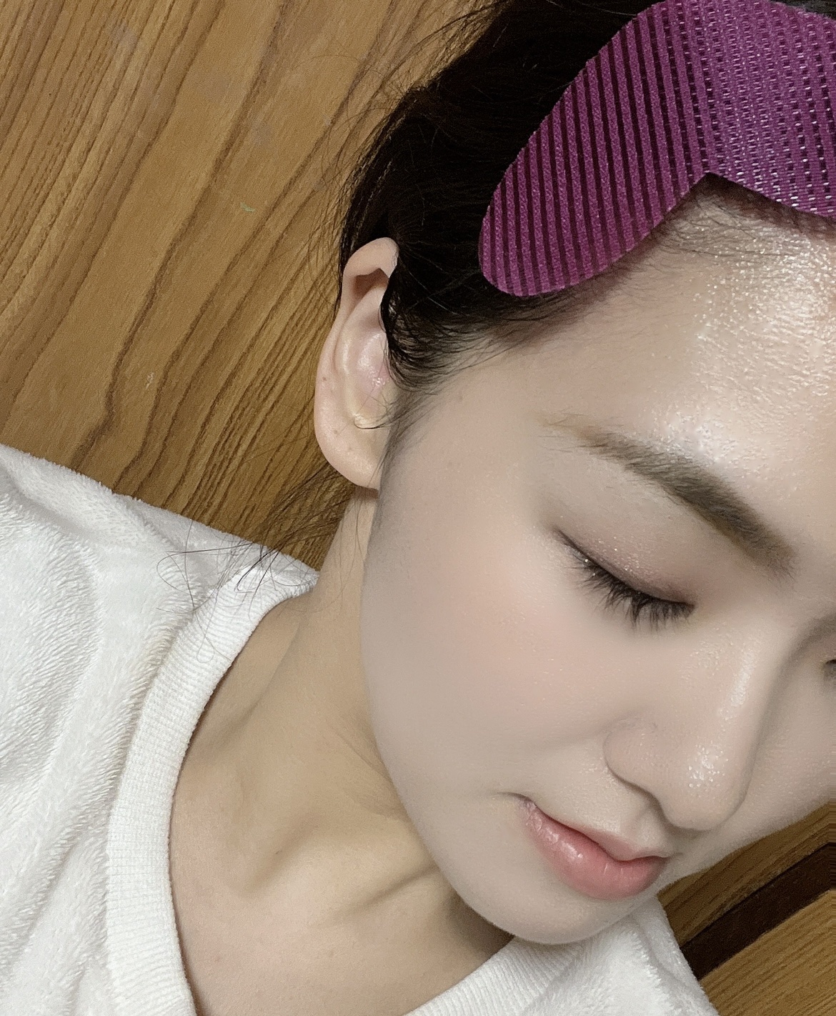 前髪固定シート/DAISO/ヘアアクセサリーを使ったクチコミ（2枚目）