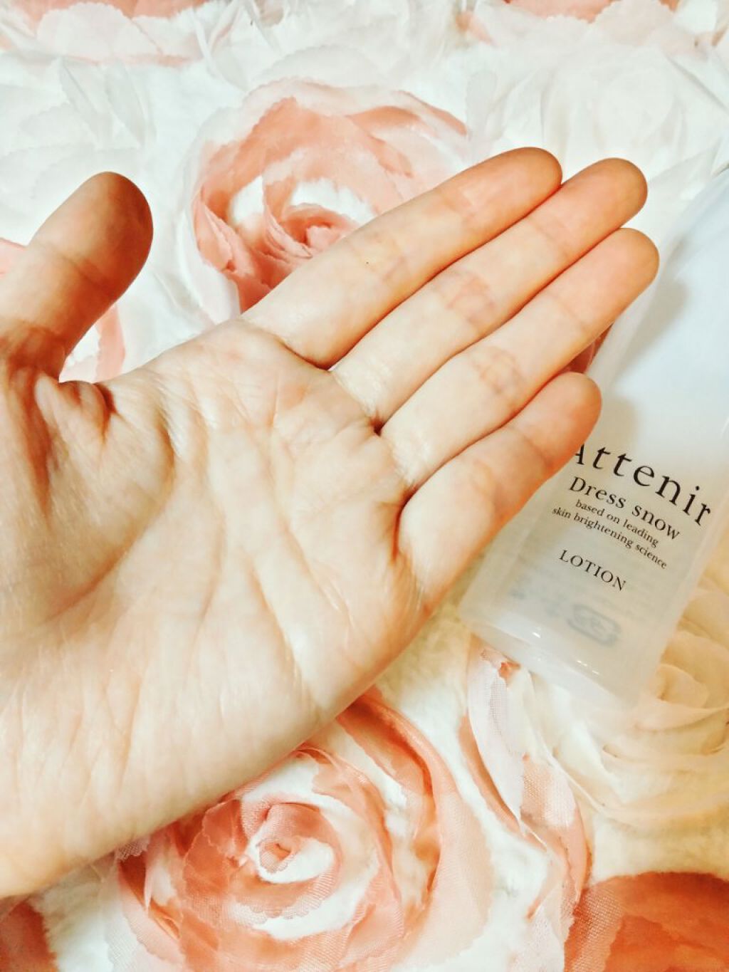 ドレススノー ローション【医薬部外品】 /アテニア/化粧水を使ったクチコミ（2枚目）